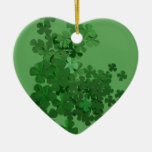 St. Patrick’s Day Shamrock Ceramic Ornament