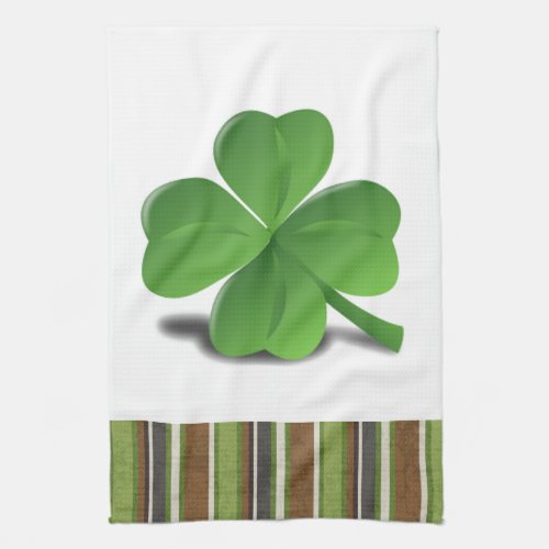 St. Patrick’s Day Shamrock Clover Kitchen Towel