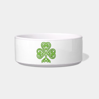 St. Patrick’s Day  Shamrock Clover Pet Bowl
