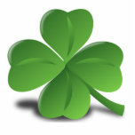 St. Patrick’s Day Shamrock Clover Photo Sculpture<br><div class="desc">Green colored 4-leaf pattern Shamrock Clover for St. Patrick’s Day. The image is available for a variety of products. Text adding is optional.</div>