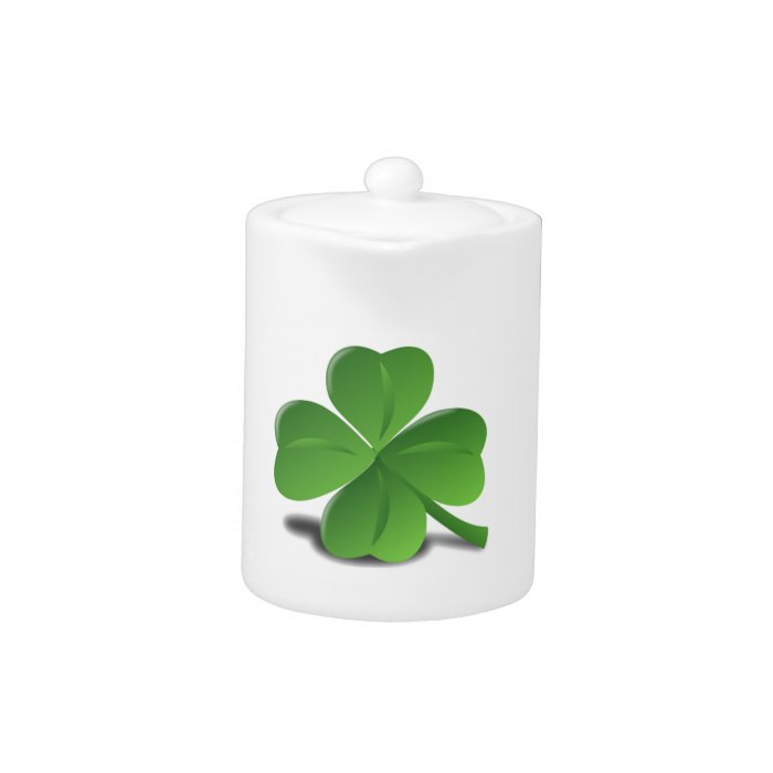 St. Patrick’s Day Shamrock Clover Teapot