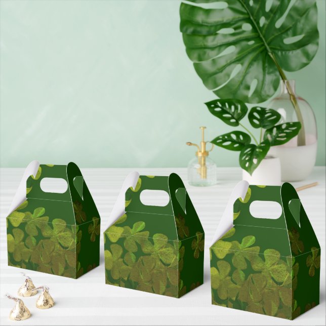 St. Patrick’s Day Shamrock Favor Boxes (Multiple)
