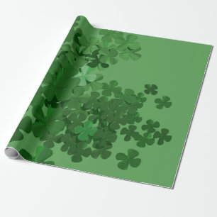 St. Patrick’s Day Shamrock Wrapping Paper
