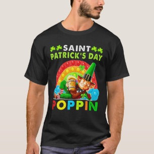 St. Patrick’S Day T Rex Dinosaur Shamrock Clover I T-Shirt