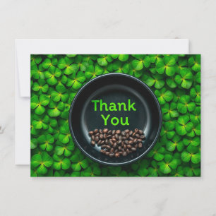 St. Patrick’s Day thank you card