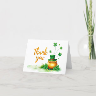 St. Patrick’s Day thank you card