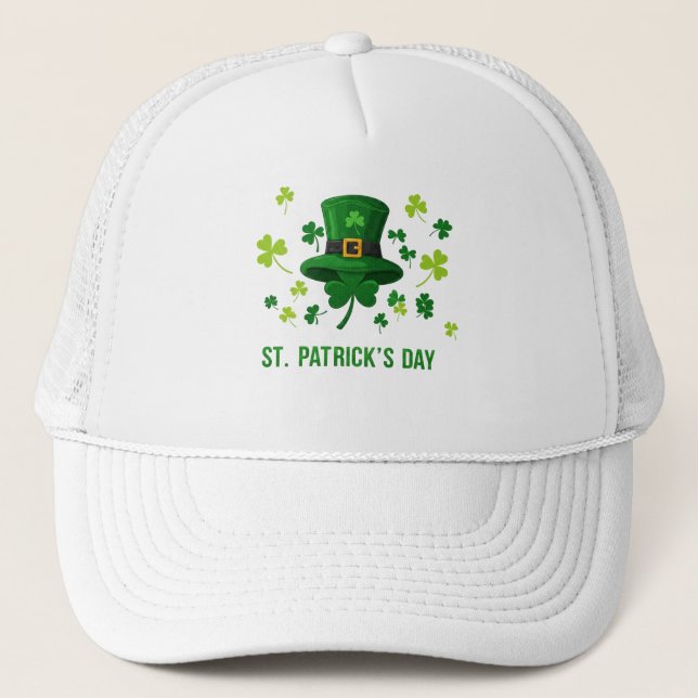 ST. PATRICK`S DAY TRUCKER HAT (Front)