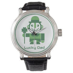 St. Patrick’s Day with minimalist Lucky Leprechaun Watch