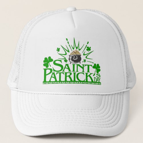 St Patricks Gold Pot Hat