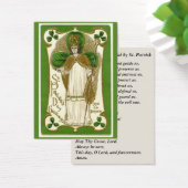 St. Patrick Shamrocks Bishop Prayer (Desk)