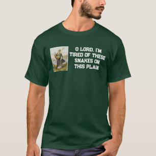 St. Patrick Snakes on This Plain T-Shirt