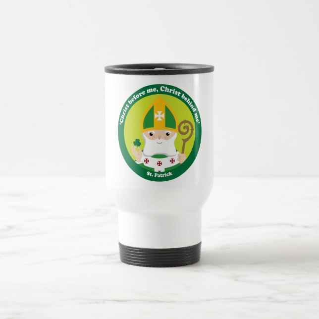 St. Patrick Travel Mug (Center)