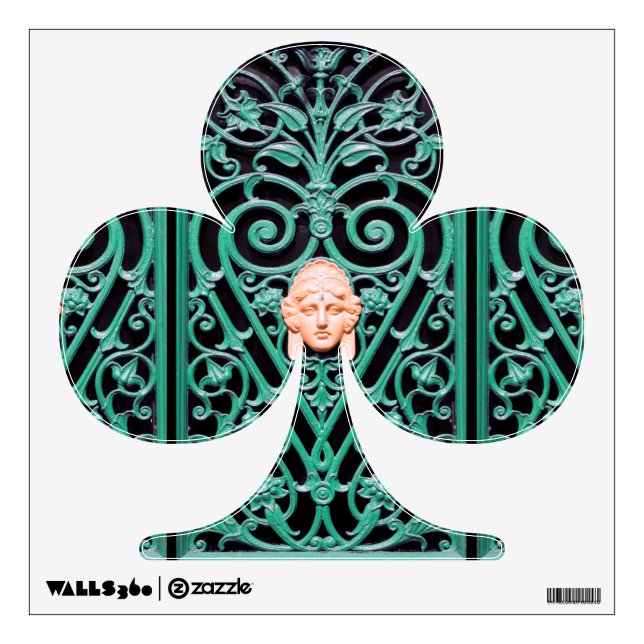 St Patrick Wall Decals Decorative Wrought Iron (Front)