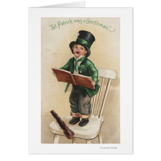 St. Patrick was a Gentleman Cards (Front)