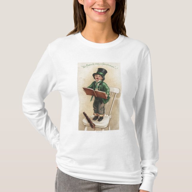 St. Patrick was a Gentleman T-Shirt (Front)