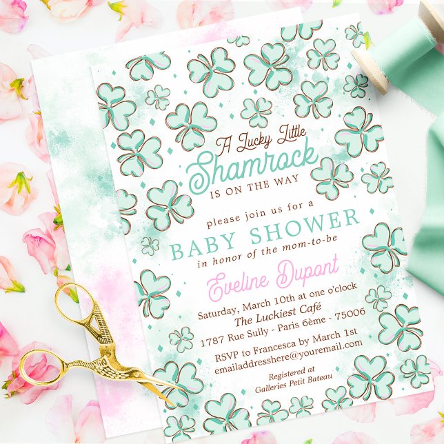 St Patricks Baby Shower Invitation (Creator Uploaded)