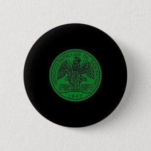 St Patricks Battalion San Patricios Irish Mexican  Button