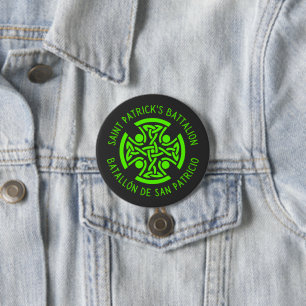 St Patricks Battalion San Patricios Irish Mexican Button