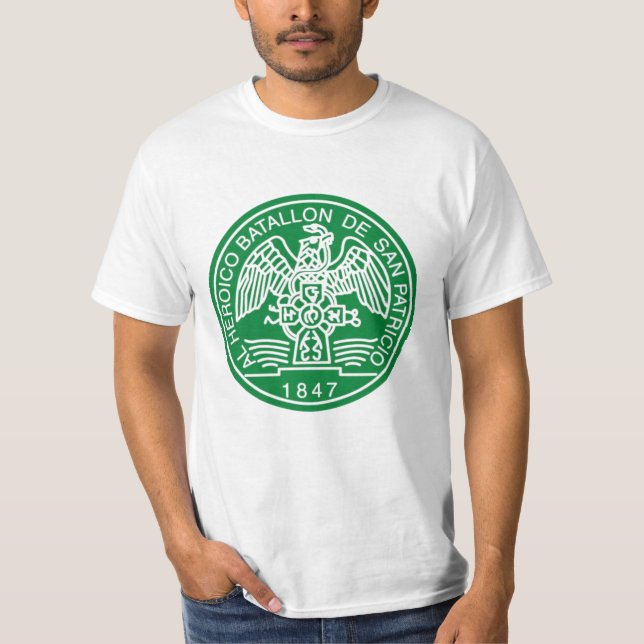 St Patricks Battalion San Patricios Irish Mexican T-Shirt (Front)