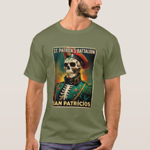 St Patricks Battalion San Patricios Irish Mexican T-Shirt