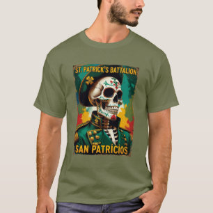 St Patricks Battalion San Patricios Irish Mexican T-Shirt