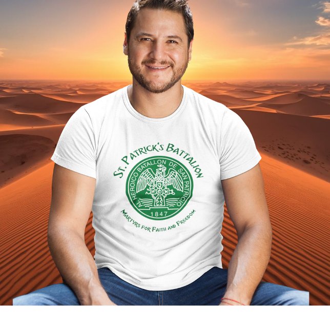St Patricks Battalion San Patricios Irish Mexican T-Shirt (Creator Uploaded)