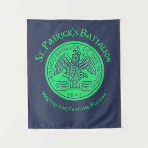 St Patricks Battalion San Patricios Irish Mexican Tapestry