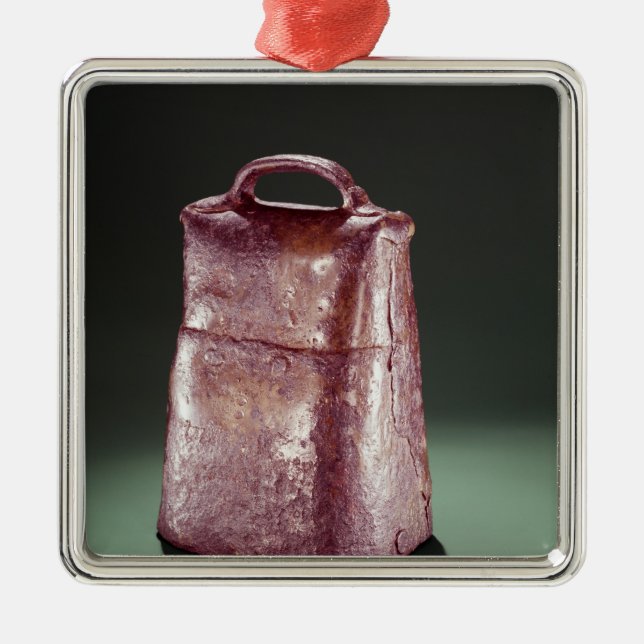 St. Patrick's Bell, from Ireland, c.552 Metal Ornament (Front)