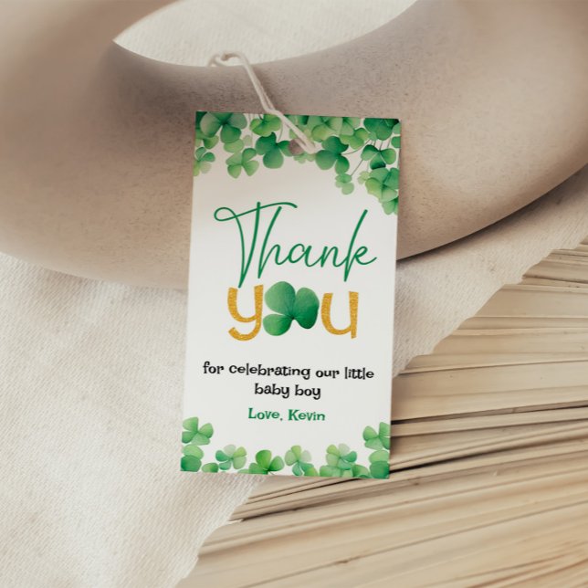 St Patricks Birthday Lucky One Gift Tag (Creator Uploaded)