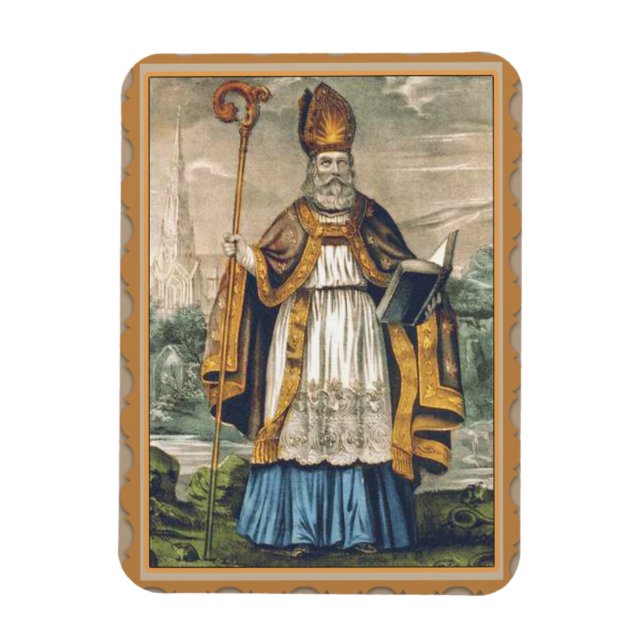 St. Patrick's Bishop Car/Refrigerator Magnet (Vertical)