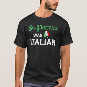 St Patrick's Boys Day Pajama St Patricks Was Itali T-Shirt