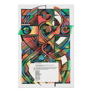 St Patricks Breastplate Poster