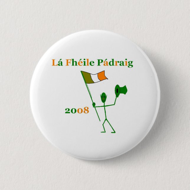 st patricks button (Front)