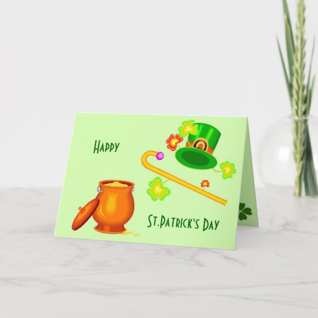St. Patrick's Card (Front)
