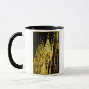 'St. Patrick's Cathedral at Night' Mug