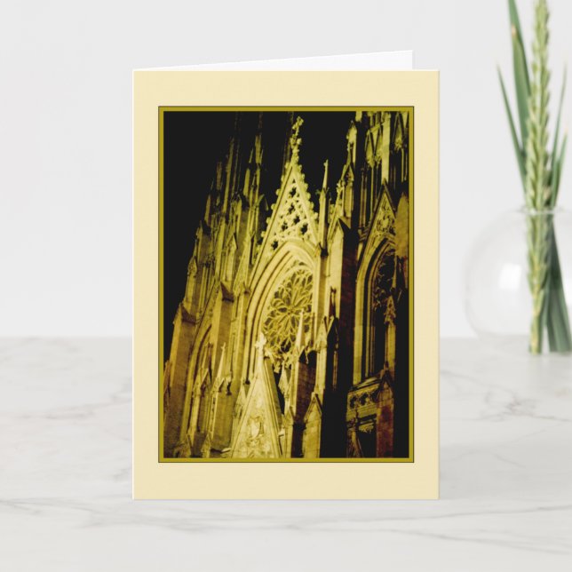 St. Patrick's Cathedral Holiday Card - Season (Front)