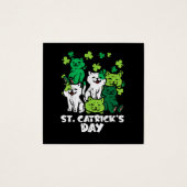 St Patricks Catricks Day Cats Saint Pattys (Front)