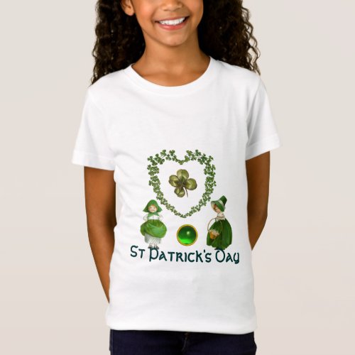 ST PATRICKS CELTIC HEART T_Shirt