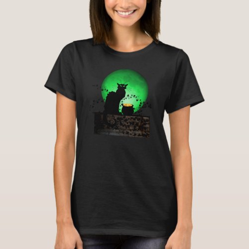 St Patricks Chat Noir T_Shirt