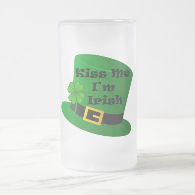 St. Patricks Custom 16oz Frosted Mug (Center)