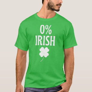St Patrick's Day 0% Irish T-Shirt