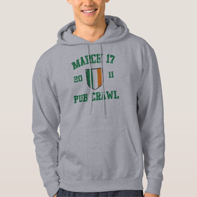 St. Patrick's Day 2011 Hooded Sweatshirt (Front)