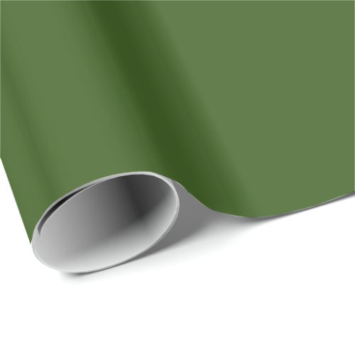 St Patricks Day 2024 Forest Green Elegant Classy Wrapping Paper