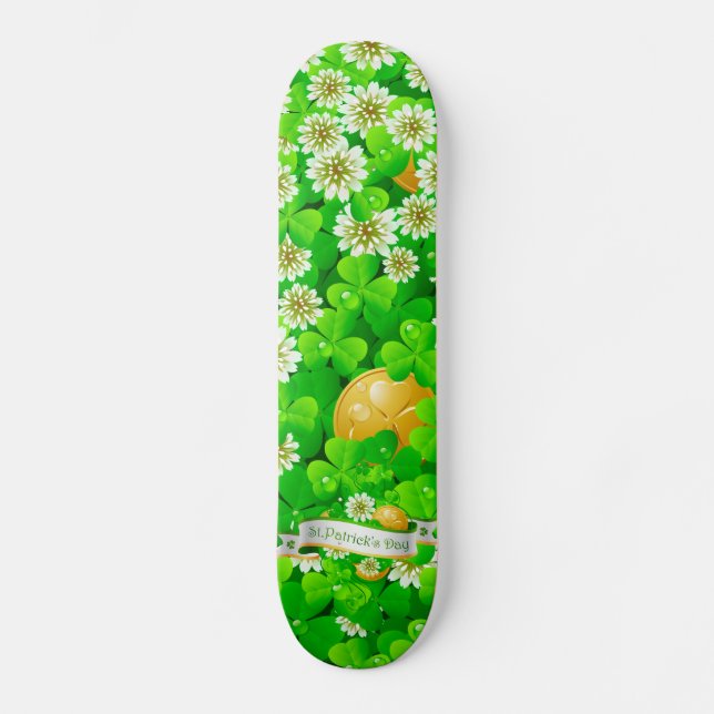 St. Patrick's Day 20/21A Skateboard Deck (Front)