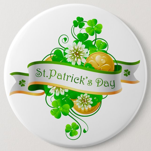 St. Patrick's Day 20 Button (Front)