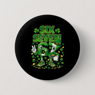 St patricks day 67 boys kid irish shamrock st button