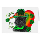 St Patrick's Day Affenpinscher (Front Horizontal)