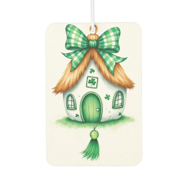  St. Patrick's Day Air Freshener (Front)