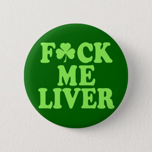 St Patricks Day Alcohol Drinking Pinback Button