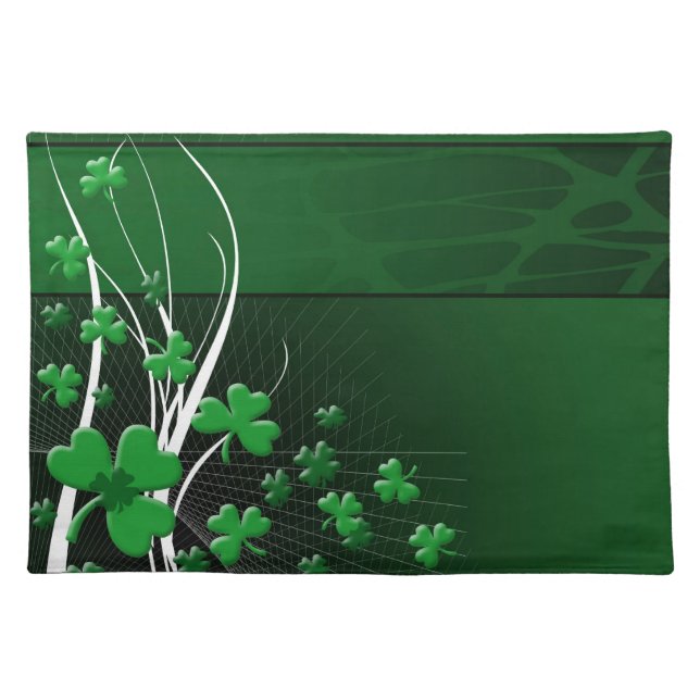 St Patrick's Day American MoJo Placemat (Front)